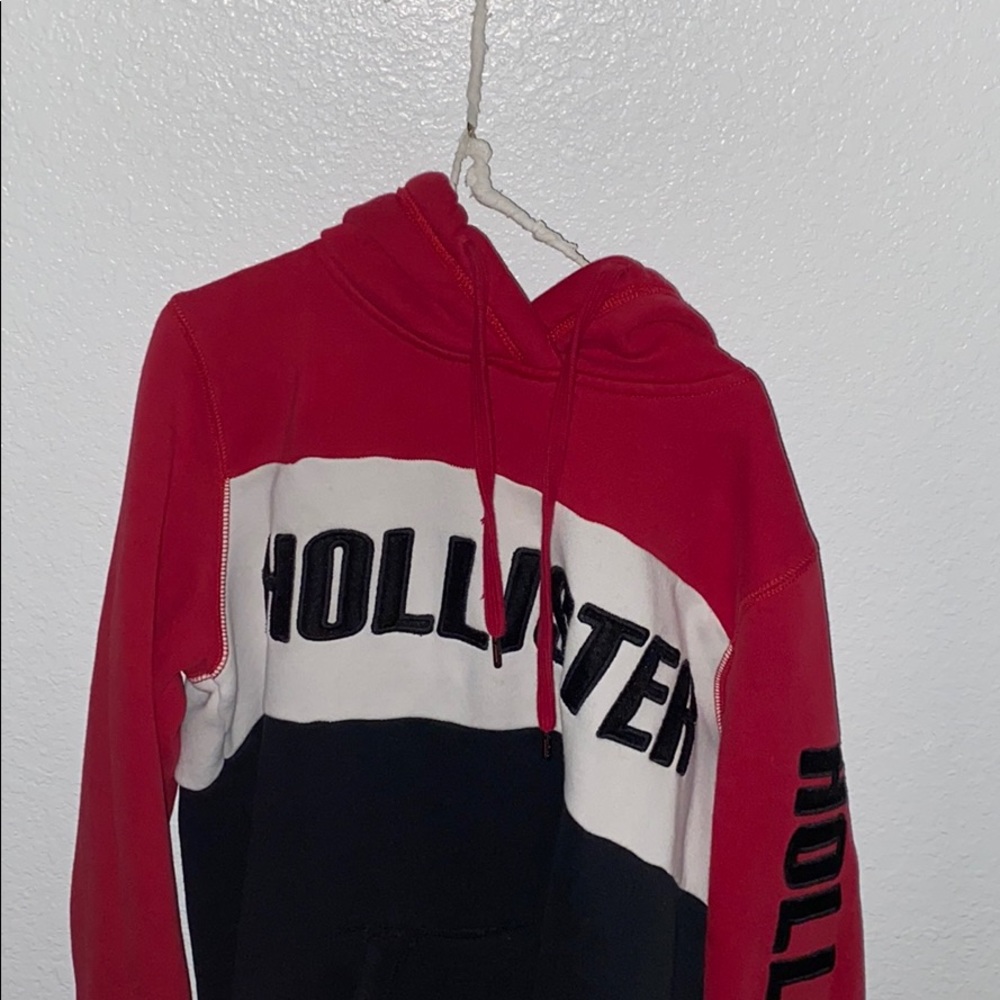 Red Hollister hoodie